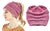 Haute Edition Women's Ponytail Messy Bun Textured Knit Beanie Daily Haute
