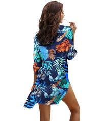 Haute Edition Women's Pullover Swim Beachwear Cover up Tunic Dress Daily Haute