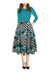Haute Edition Women's Retro 3/4 Sleeve Party Dress with Pockets Daily Haute
