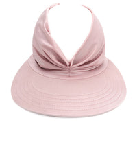 Haute Edition Women's Ruched Stretchy Headband Sun Visor Hat Daily Haute