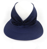 Haute Edition Women's Ruched Stretchy Headband Sun Visor Hat Daily Haute