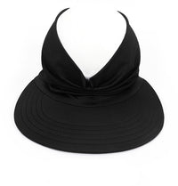 Haute Edition Women's Ruched Stretchy Headband Sun Visor Hat Daily Haute
