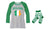 Haute Edition Women's St. Patrick's Day Tops With Matching Socks Daily Haute