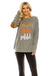 Haute Edition Women's Thanksgiving Tunic Elbow Patch Graphic Tees Daily Haute