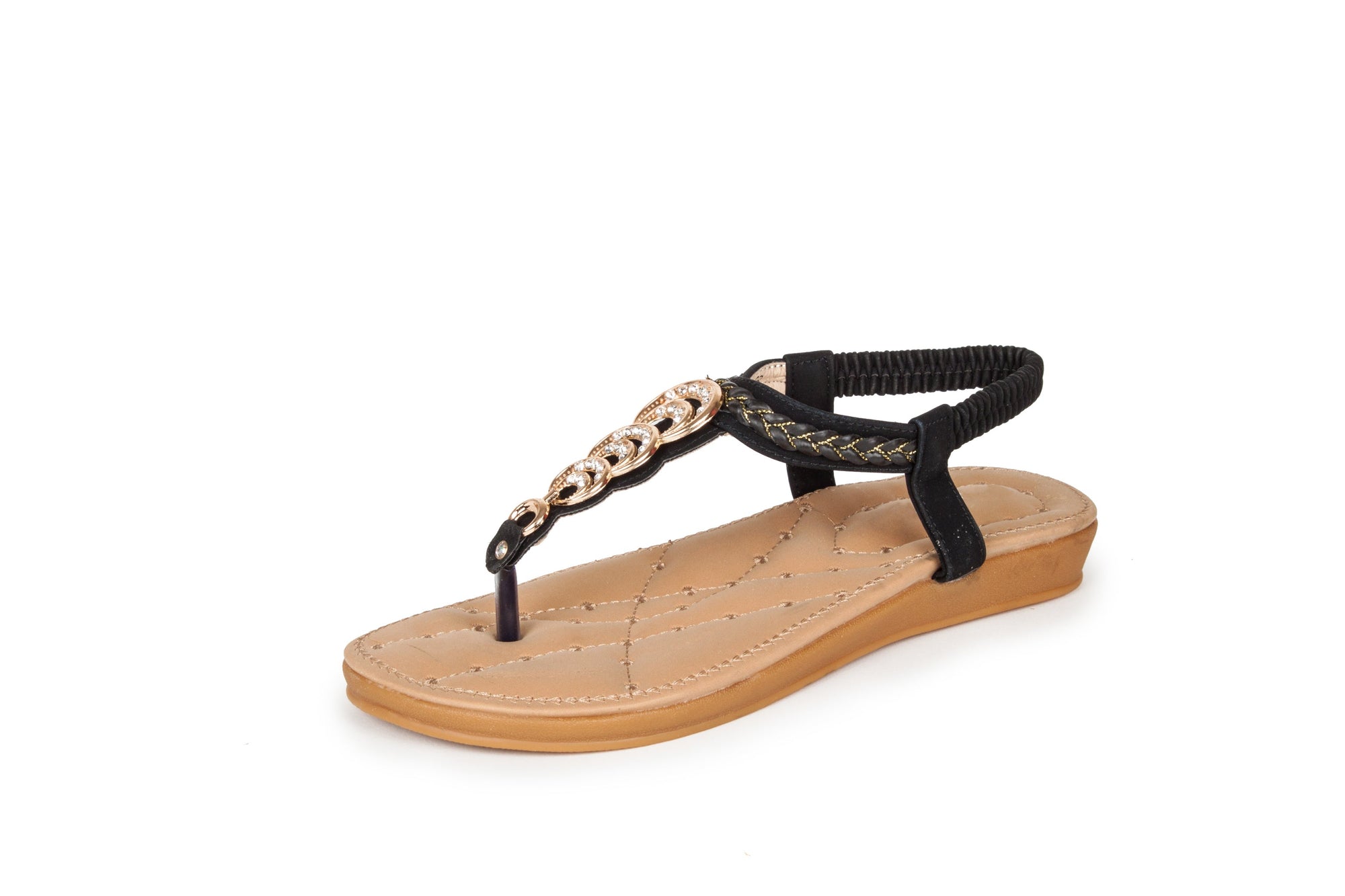 Haute edition Women's Summer Bohemian Beabed Summer beach sandals Daily Haute