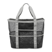 Large Oversized Mesh Beach Bag Organizer with Pockets Daily Haute