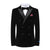 Men's 2-Piece Velvet Birdseye Lapel Double-Breasted Slim-Fit Tuxedo With Performance Stretch Pants Daily Haute