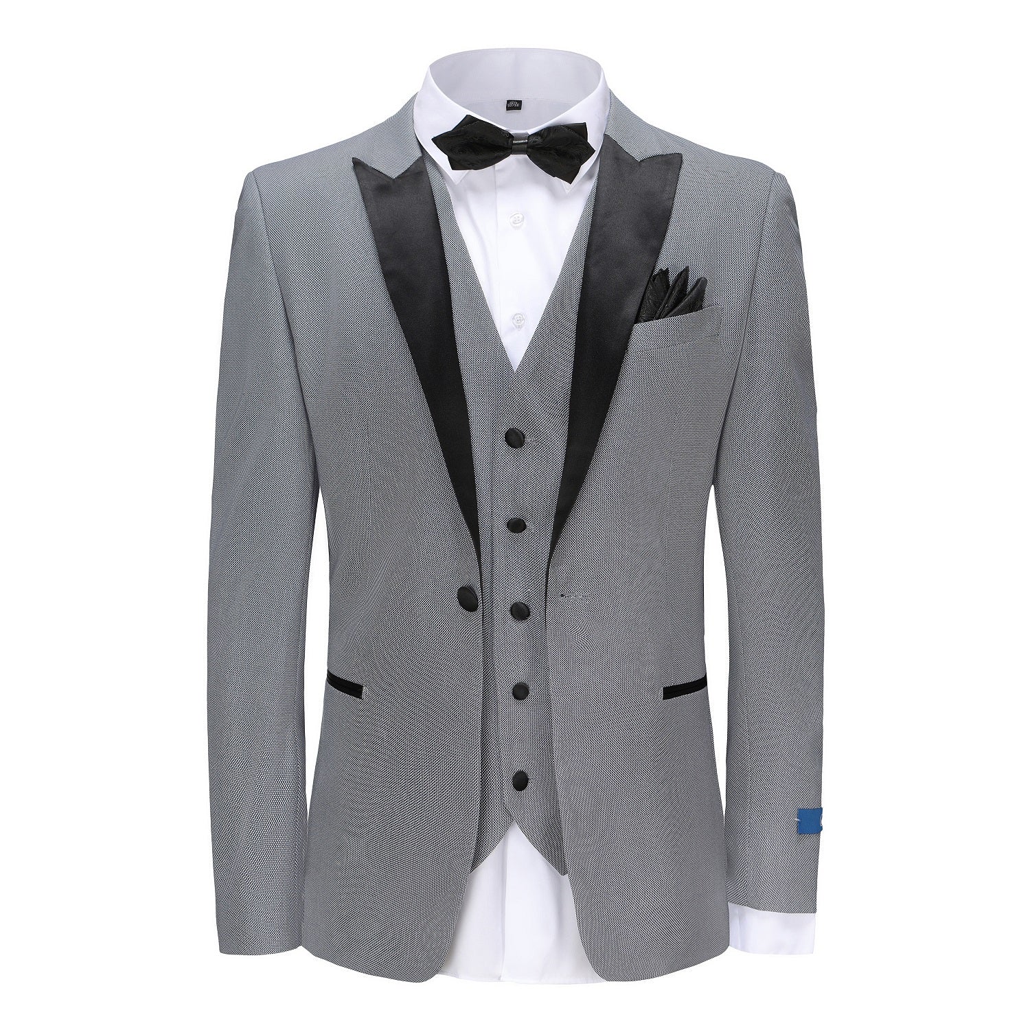 3 Piece Peak Lapel Slim Fit Tuxedo