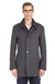 Men's Classic Fit Wool Blend Bibbed Topcoat Daily Haute