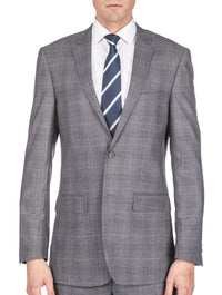 Men's Harrogate Windowpane Slim Fit 2PC Suits Daily Haute