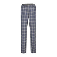 Men's Slim-Fit 3PC Check Plaid Suit Daily Haute