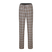 Men's Slim-Fit 3PC Check Plaid Suit Daily Haute