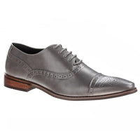 Signature Men's Brogue Cap Toe Dress Shoes Daily Haute