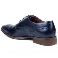 Signature Men's Brogue Cap Toe Dress Shoes Daily Haute