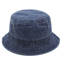 Unisex Washed Canvas Solid Color Bucket Hat Daily Haute