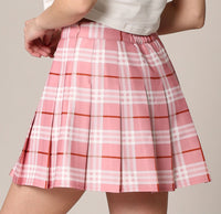 Women's Pleated Active Skort with Shorts and Phone Pocket Daily Haute