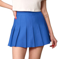 Women's Pleated Active Skort with Shorts and Phone Pocket Daily Haute