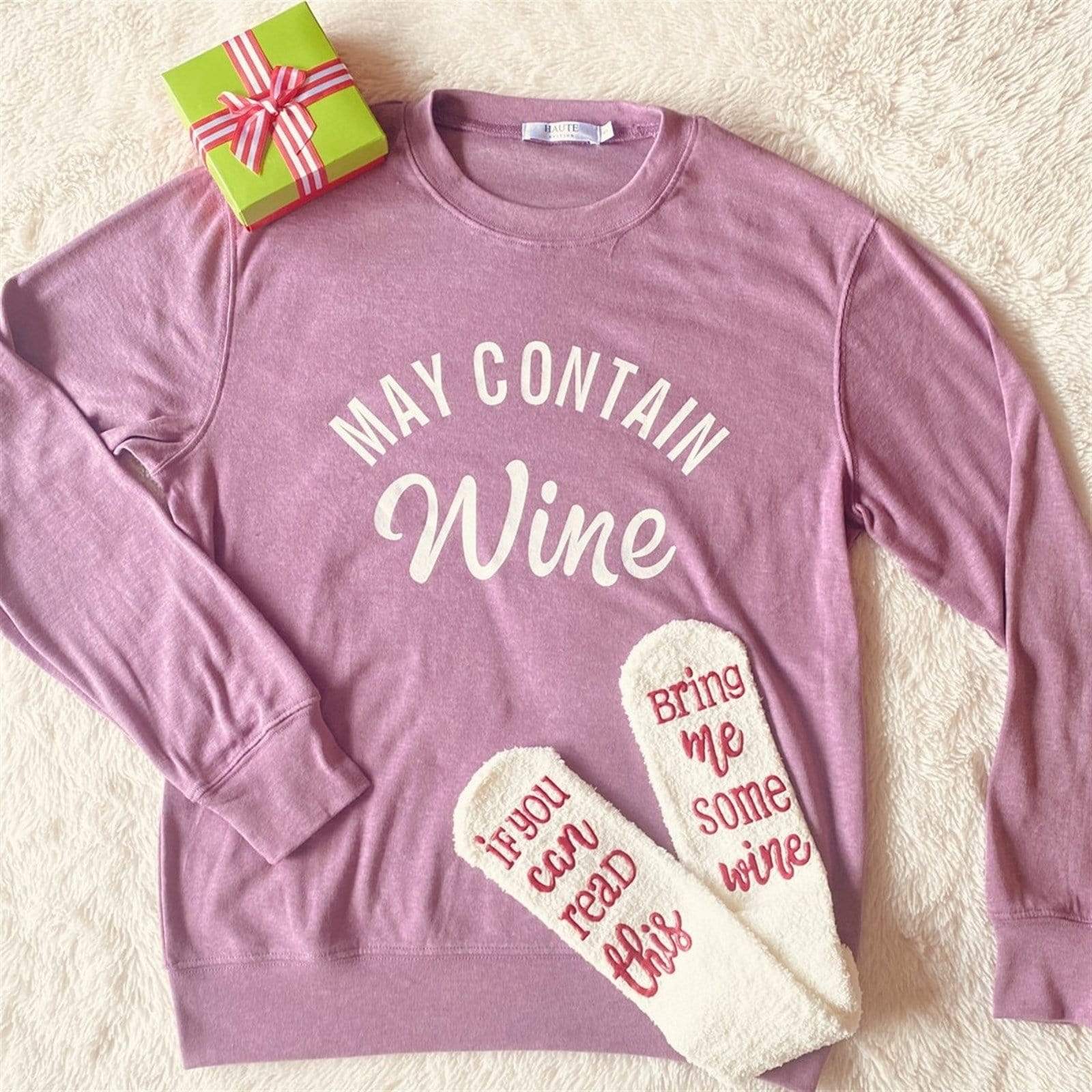 Women's Wine Mom Themed with Bonus Wine Sock Gift Set Daily Haute
